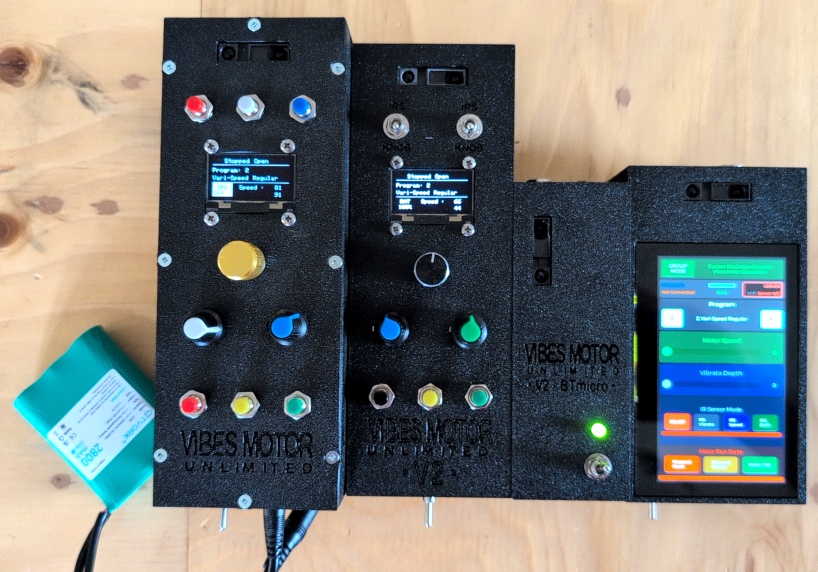 All four VMU models
