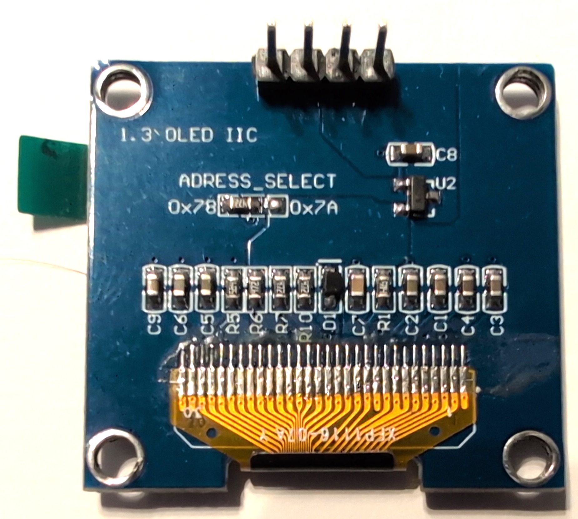 1.3 inch OLED IIC display module